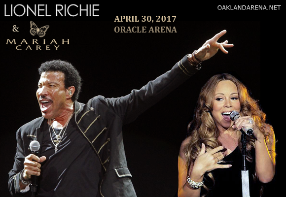 Lionel Richie & Mariah Carey at Oracle Arena