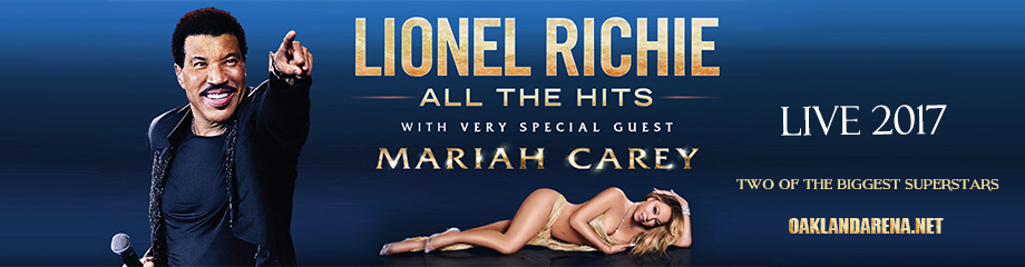Lionel Richie & Mariah Carey at Oracle Arena