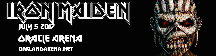 Iron Maiden & Ghost at Oracle Arena
