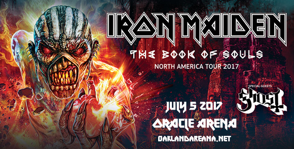 Iron Maiden & Ghost at Oracle Arena