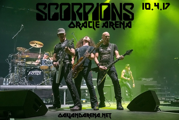 Scorpions & Megadeth at Oracle Arena