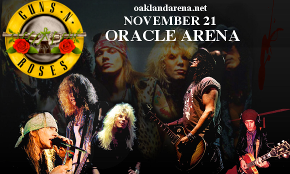 Guns N' Roses at Oracle Arena