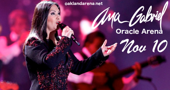 Ana Gabriel at Oracle Arena