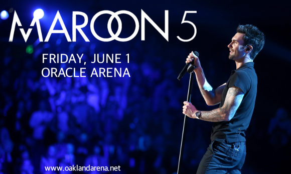 Maroon 5 & Julia Michaels at Oracle Arena