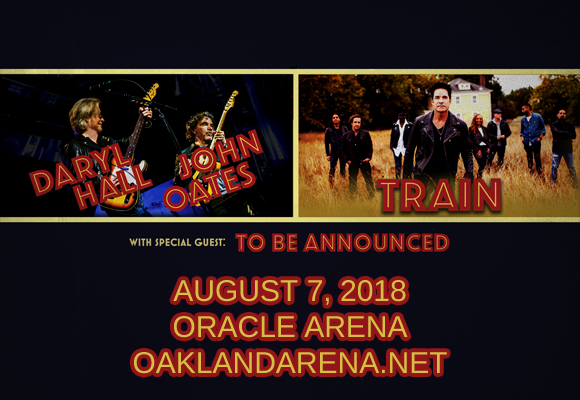 Hall and Oates & Train at Oracle Arena