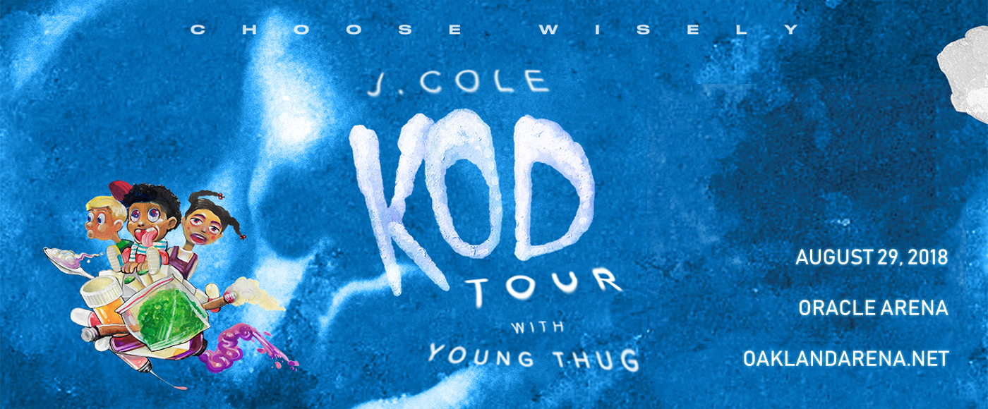 J. Cole & Young Thug at Oracle Arena