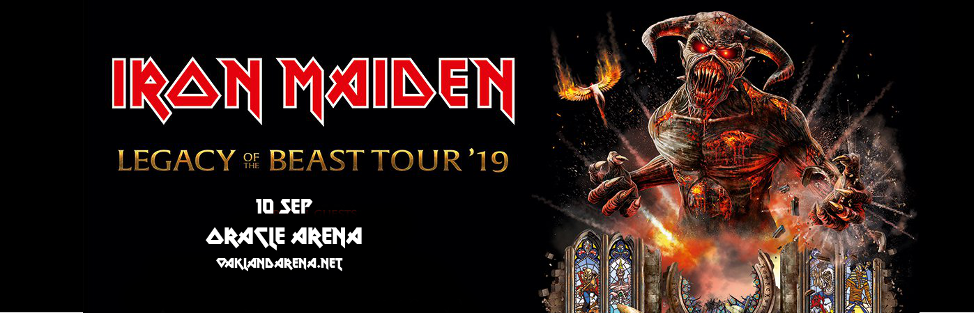 Iron Maiden at Oracle Arena