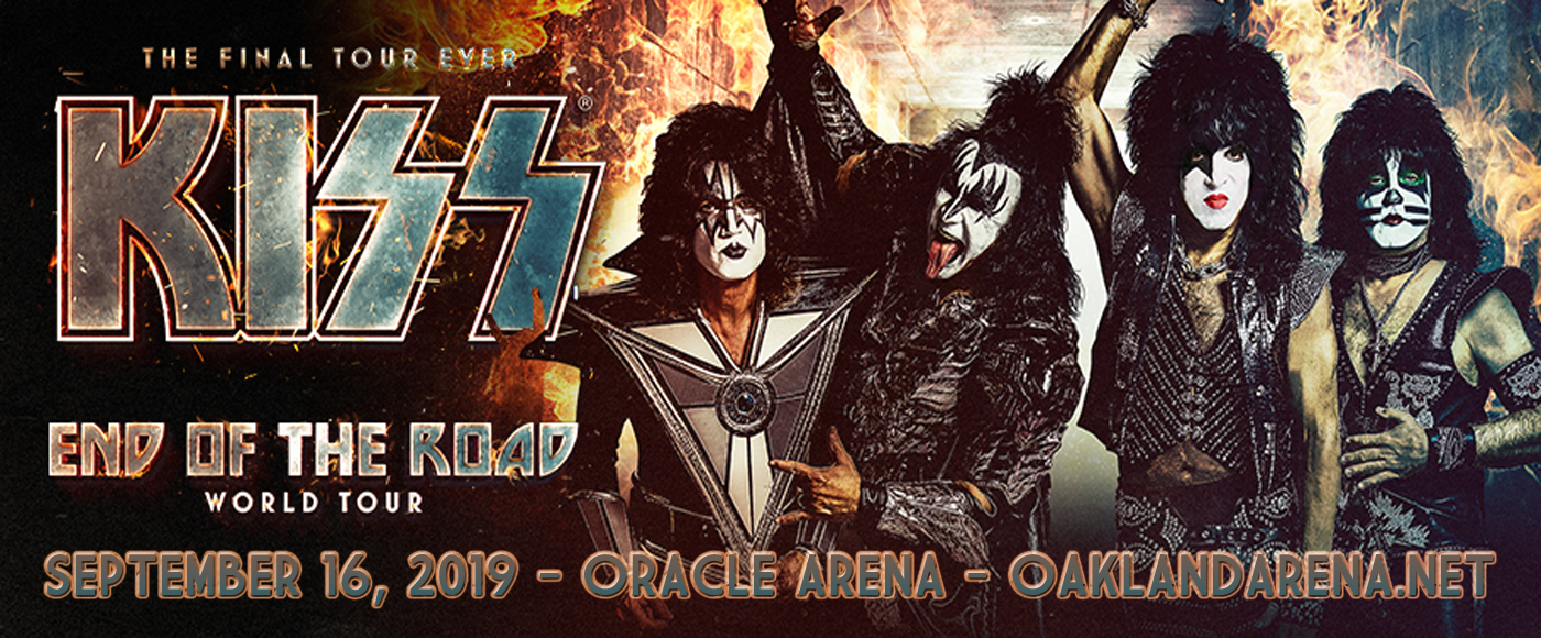 Kiss at Oracle Arena
