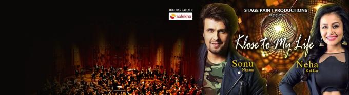 Sonu Nigam & Neha Kakkar at Oracle Arena