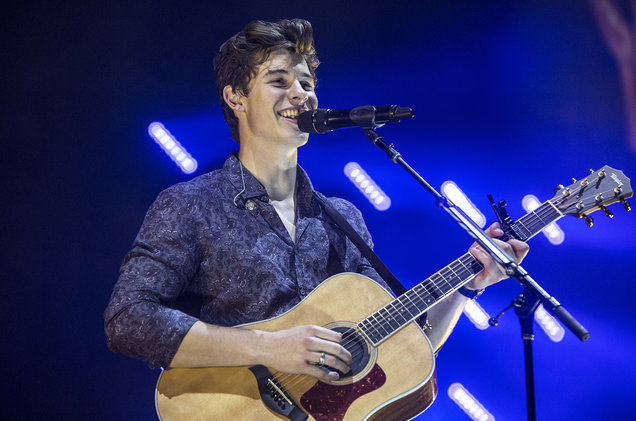Shawn Mendes at Oracle Arena