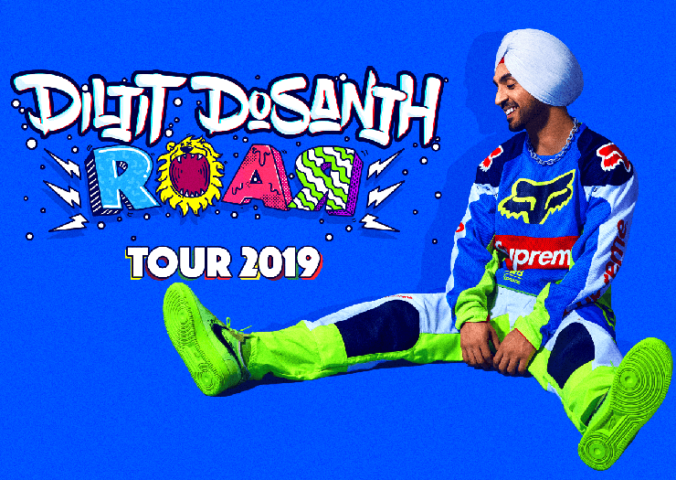 Diljit Dosanjh at Oracle Arena