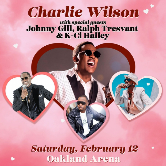 Charlie Wilson, Johnny Gill, Ralph Tresvant & K-Ci Hailey [CANCELLED] at Oakland Arena