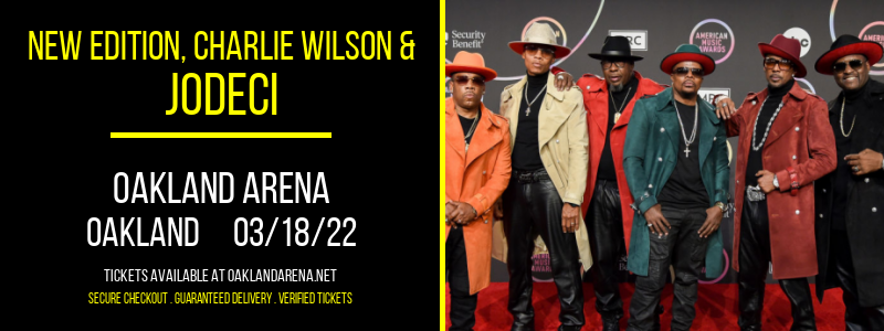New Edition, Charlie Wilson & Jodeci at Oakland Arena