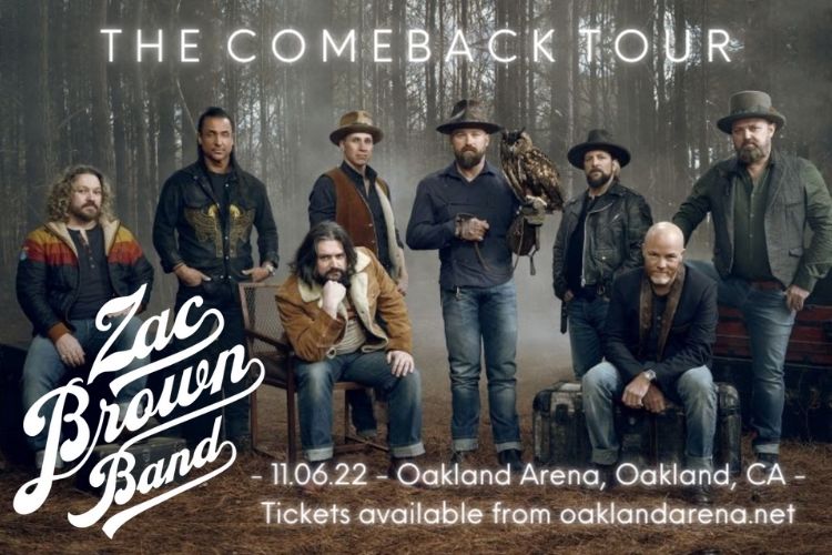 Zac Brown Band at Oakland Arena