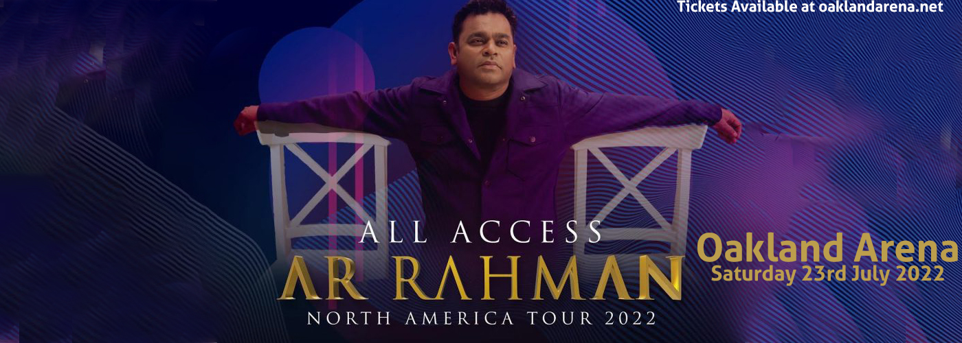 A.R. Rahman at Oakland Arena