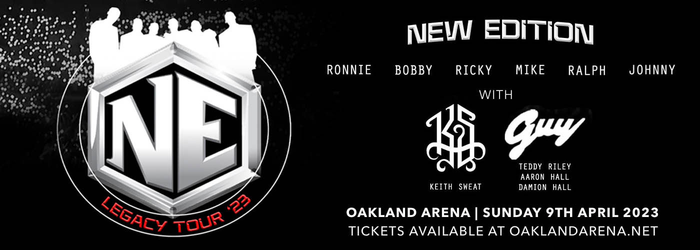 New Edition, Keith Sweat & Guy at Oakland Arena