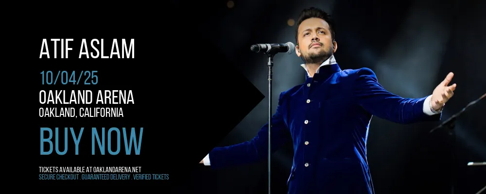 Atif Aslam at Oakland Arena
