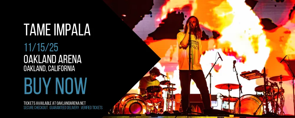 Tame Impala at Oakland Arena