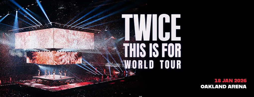 TWICE at Oakland Arena