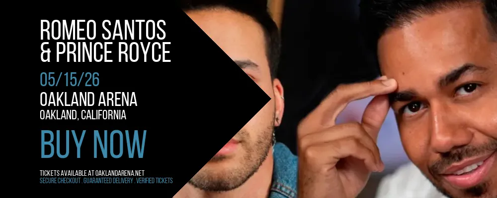 Romeo Santos & Prince Royce at Oakland Arena