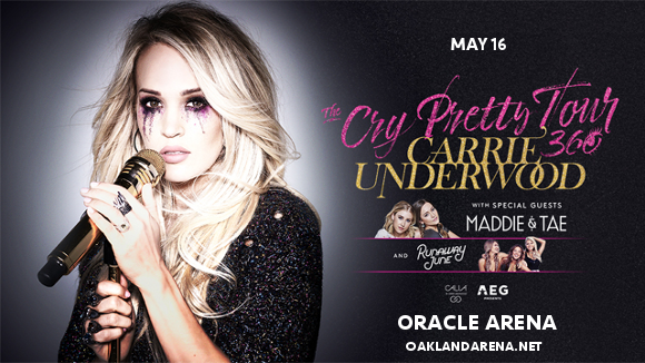 Carrie Underwood, Maddie and Tae & Runaway June at Oracle Arena