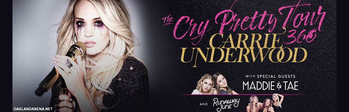 Carrie Underwood, Maddie and Tae & Runaway June at Oracle Arena