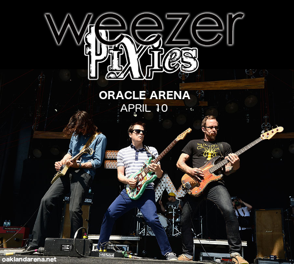 Weezer & Pixies at Oracle Arena