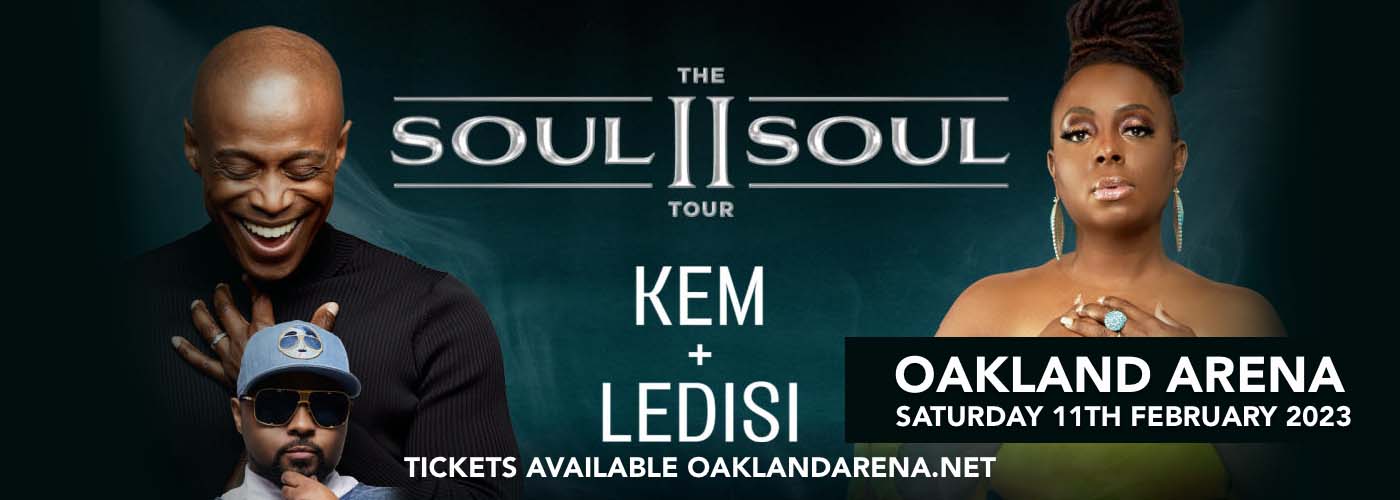 Kem, Ledisi & Musiq Soulchild at Oakland Arena