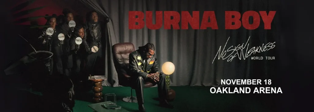 Burna Boy at Oakland Arena