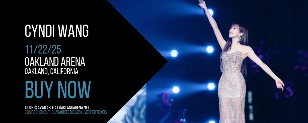 Cyndi Wang at Oakland Arena