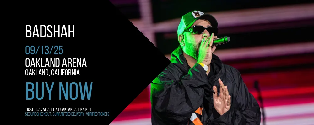 Badshah at Oakland Arena