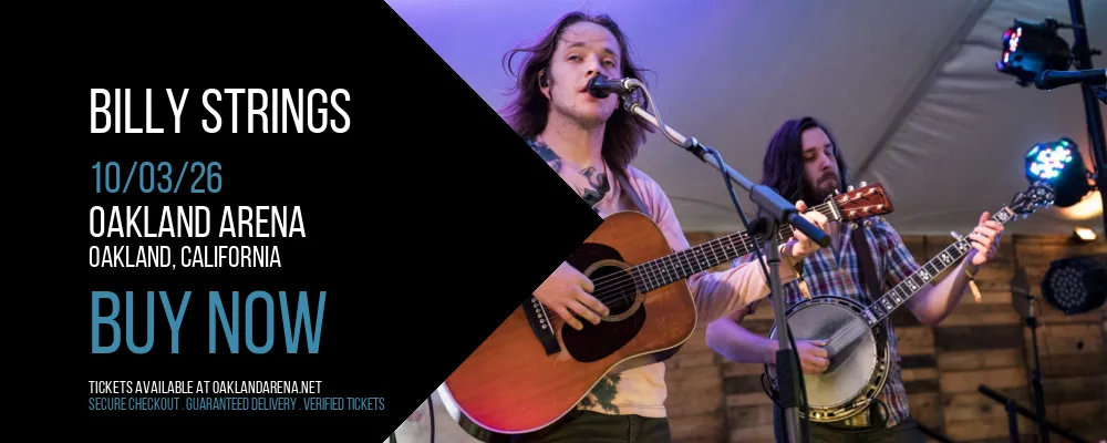 Billy Strings at Oakland Arena