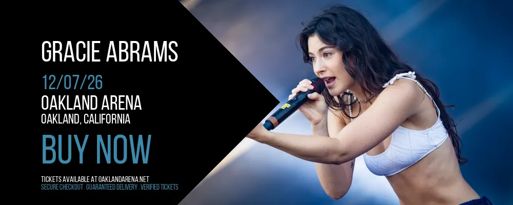 Gracie Abrams at Oakland Arena